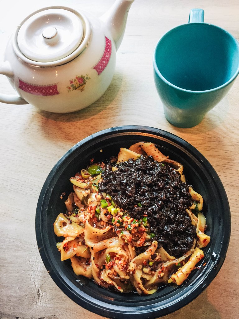 qin xi'an noodle house biang biang noodles and green tea